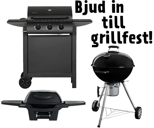 Bjud in till grillfest!
