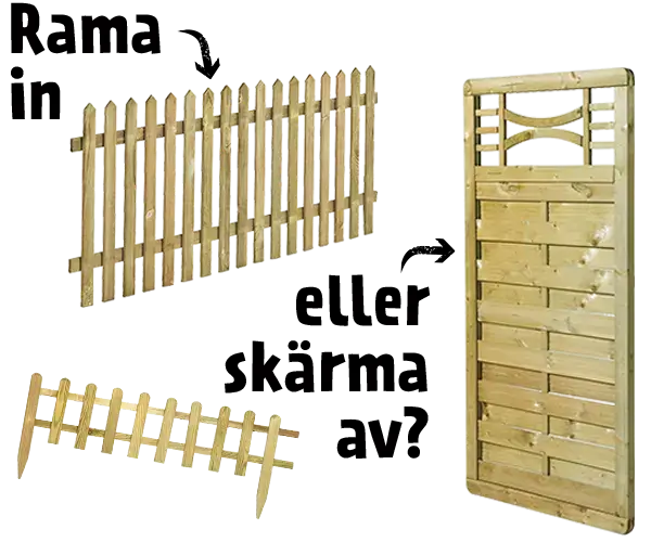 Rama in med staket