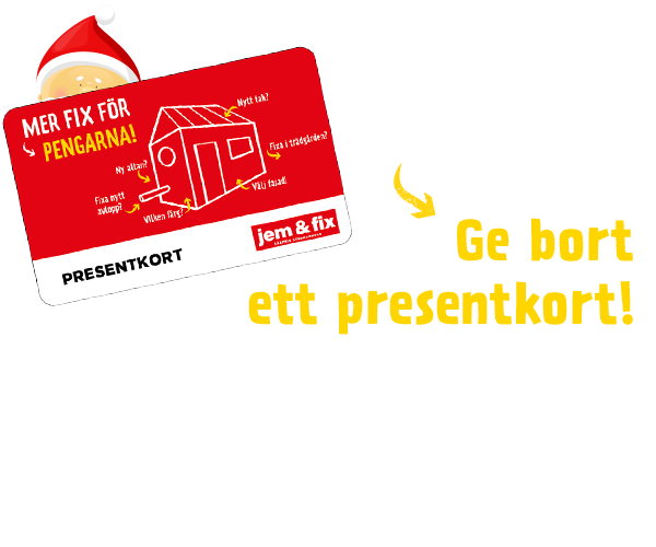 Ge bort ett presentkort i julklapp