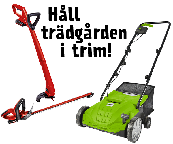 Håll trädgården i trim!