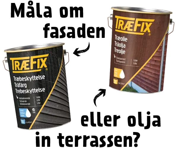 Träfärg och träolja